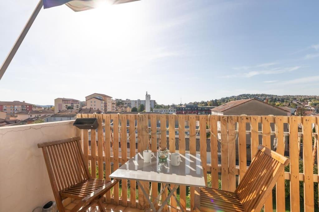 Cabana & Grand Appartement Cosy - Parking & Balcon Villefranche-sur-Saône Eksteriør bilde