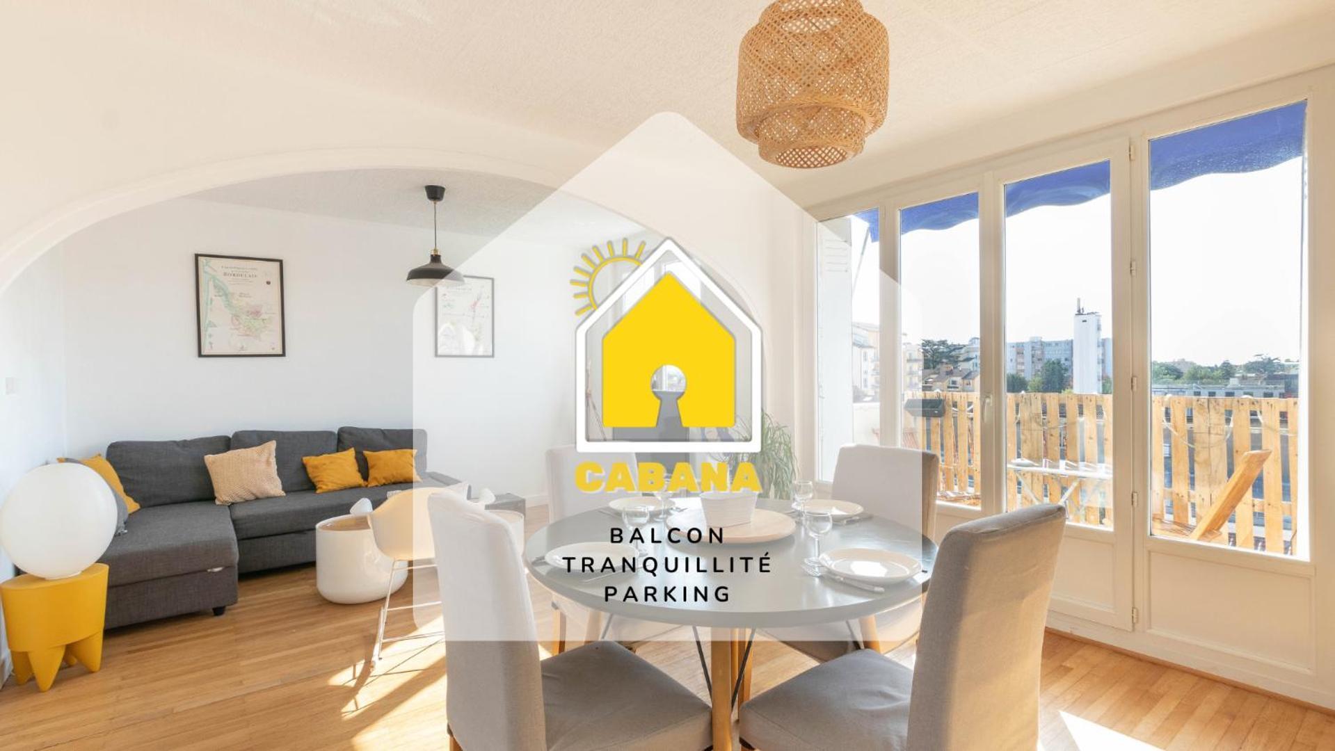 Cabana & Grand Appartement Cosy - Parking & Balcon Villefranche-sur-Saône Eksteriør bilde
